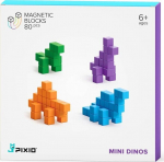 Pixio Mini Dinos 80 tk. magnetkonstruktorid