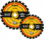 Dewalt l&otilde;ikeketas puidule 165x20mm, 24 hammast