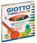 Giotto Turbo Color markerid, 12 v&auml;rvi