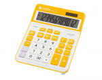 Eleven Cdc110bk kontorikalkulaator, valge-kollane