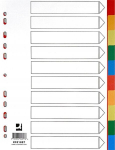 Q-connect A4 11-lehelised sakid, pol&uuml;prop&uuml;leen