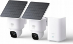 Eufy Cam Solo E30 komplekt: 2 kaamerat, p&auml;ikesepaneel, Homebase S380