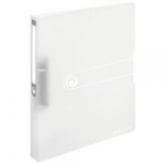 Segregaator A4, 2 r&otilde;ngast, 4 cm, valge, l&auml;bipaistev