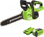 Akuga kettsaag Greenworks G40CS30IIK2, 40 V, akuga ja laadijaga