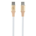 USB C kaabel, 1,5 m, kiire laadimine, kuldne v&auml;rv