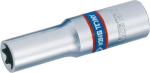 Pikk otsik Torx isastele kruvidele - KING TONY - E6 - 63 mm - Kroomvanadium - Poleeritud viimistlus