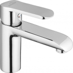 Seisev kraanikausisegisti Invena Siros kroomitud click-clackiga