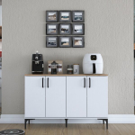 K&ouml;&ouml;gikapp Hanah Home JE162-3268 valge modernne 120x40 cm