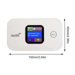 4G LTE v&auml;listingimuste ruuter, 150 Mb/s, 2100 mAh, LED-ekraan