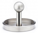 Burgeripress Weis WE15206 roostevabast terasest mittenakkuv 160 g