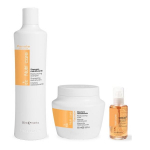 Fanola Nutri Care Restructuring Shampoo 350ml + Fanola Nutri Care Restructuring Mask 500ml + Fanola Nutri Care Restructuring Fluid Crystals 100ml