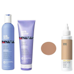 Milk Shake Silver Shine kondicionierius 250ml + Milk Shake Silver Shine &scaron;ampūnas 300ml + Milk Shake Direct Colour Blonde Beige 100ml