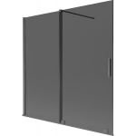 Vannisein Mexen Velar, 160 x 150 cm, harjatud gunmetal hall/grafiit