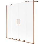 Vannisein Mexen Velar Duo, 160 x 150 cm, harjatud vask/matt klaas