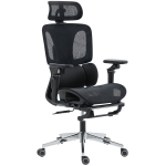Kontoritool, Ergonoomiline kirjutuslauatool, 67x71x114 cm, Must, V&otilde;rk