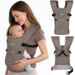 Ergonoomiline kandekott Lionelo Mabel Beige Taupe
