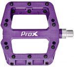 Pedaalid ProX Base Pro 26 plastnuppudega, Cr-Mo teljega, lillad