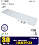 LED laepaneel Nvox 120x30 36W 6000K k&uuml;lmvalge