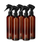 Pruun PET-pudel 250 ml mini-pihustiga, 24/410, 5 tk pack