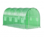 Aia tunnelkasvuhoone 6&times;3&times;2 m, 18 m&sup2;, metallraamiga, Bauerkraft