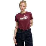 Puma Ess No.1 Logo Tee (s) naiste s&auml;rk, burgundia 682371 96, S