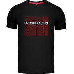 Ozoshi TSH04 meeste T-s&auml;rk, must OZ93791