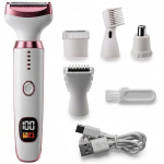 Naiste epilaator 5-in-1: mitmeotstarbeline trimmer kehale ja n&auml;ole