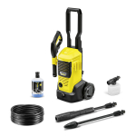 K&otilde;rgsurvepesur kodu ja auto jaoks 130 bar 420 l/h 1800W vahud&uuml;&uuml;siga K 4 FJ KARCHER