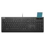 Lenovo Smartcard II Keyboard Wired Estonian Black USB-A Plunger type switch