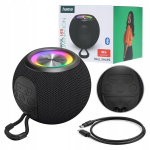 Bluetooth k&otilde;lar Ballshape 5W, kaasaskantav, must, Bluetooth garsiakalbis Ballshape 5W, ne&scaron;iojamas, juoda