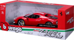 Mudelauto Ferrari 296 Gtb Assetto Fiorano 1:18 Bburago punane