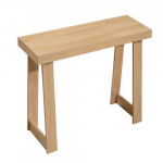 Konsolilaud, 91.5x30.5x81 cm, hele puit, puit