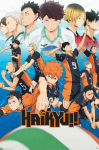 Haikyuu!! Plakat Maxi 91,5x61 cm &ndash; kunsti p&otilde;hihooaeg 1