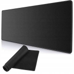 Suur m&auml;nguhiire ja klaviatuuri matt Xl 80x30 cm libisemiskindel must