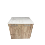 K&ouml;&ouml;gikapp AVANT Bona 80 t&ouml;&ouml;pinnaga, marmori imitatsioon, craft tamme v&auml;rv, 80 cm