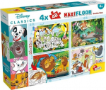 Disney Kahepoolne puzzle Maxi 4x48 el - Lisciani