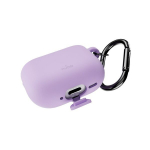 Puro lilla silikoonist AirPods 4 kaitse&uuml;mbris