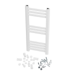 Vannitoa radiaator redelradiaator Granitan Breno 30x70cm valge