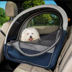 PetSafe Happy Ride Sulatoma kelioninė dėžė &ndash; didelė automobilinė kėdutė, lengvas dizainas, iki 27 kg