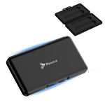 V&auml;lise k&otilde;vaketta adapter KAITSEKOTT 4 M.2 SSD NVME SATA KETTALE, MIS ON VALMISTATUD EVA REAGLE VAHTPLASTIST, 4 x M.2 SSD 2280