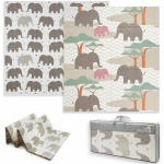 Kahepoolne vahtmatt lastele Severno Kids Savanna 180x200 cm