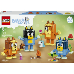 LEGO&reg; Bluey Klotsidest kokkupandav Bluey perekond m&auml;ngufiguurid 11217