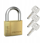 Gerda Brass Plus Kmkn S40 lukud 3 v&otilde;tmega