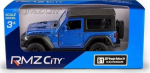 Jeep Wrangler Rubicon 2021 mudel 1:35 sinine metallik auto
