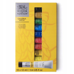 Akr&uuml;&uuml;lv&auml;rv "galerii" 10 x 12ml, Winsor & Newton