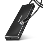 Axagon Hue-f7a Usb 3.2 Gen 1 hub, 7 porti, alumiiniumist korpus