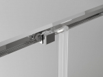 Mexen Exo liuglev du&scaron;inurk 120 x 80 cm, l&auml;bipaistev, kroom - 8151-120-080-01-00