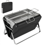 S&ouml;egrill kohvri disainiga, kaasaskantav, must