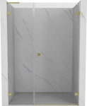 Mexen Lunar-B L p&ouml;&ouml;rduksed du&scaron;iuks parempoolne 150 cm, l&auml;bipaistev, kuldne harjatud - 832SL-150-050-55-00-P