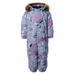 Huppa Laste talvekombe KEIRA, Light Gray Pattern, 62